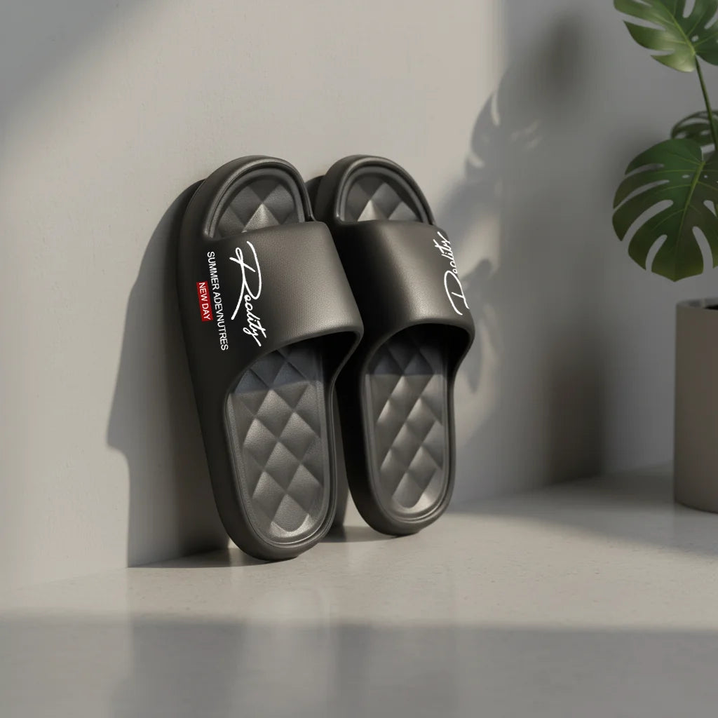 Men summer slides