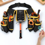 Adjustable Men's 26 Pockets Tool Belt Magnetic Holder