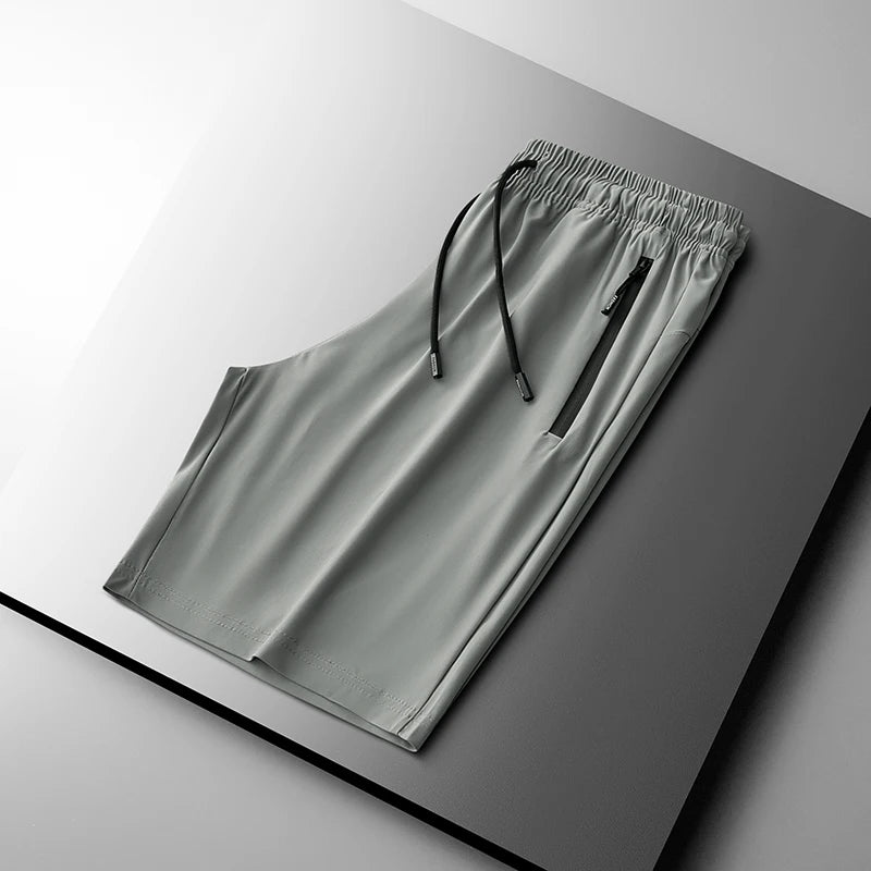 Men's Ice Silk Casual Shorts