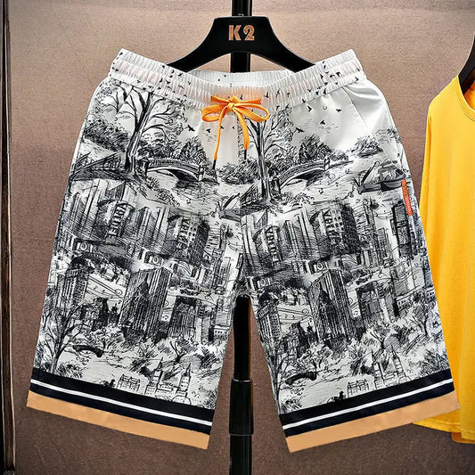 Anime Graphic Board Man Shorts
