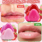 1/4Pcs Strawberry Lip Balm