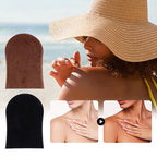 Reusable Back Tan Applicator Glove Exfoliating
