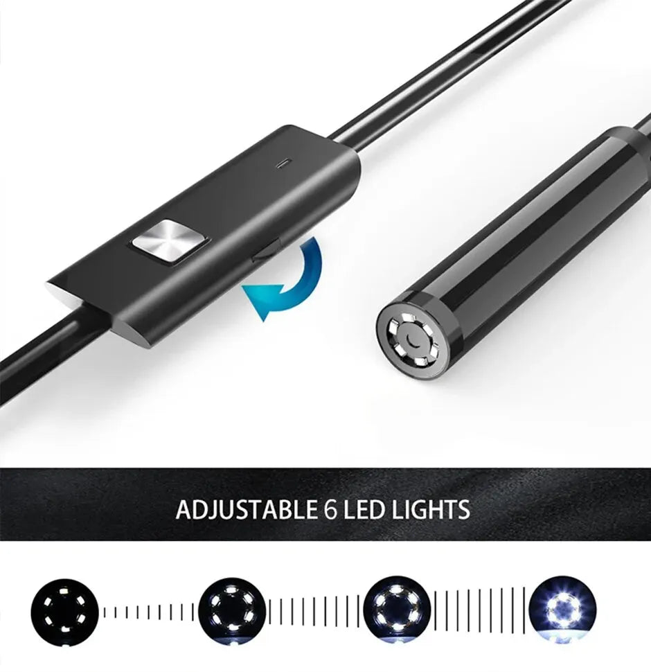 7.0MM TYPE-C Endoscope Camera IP67 Waterproof