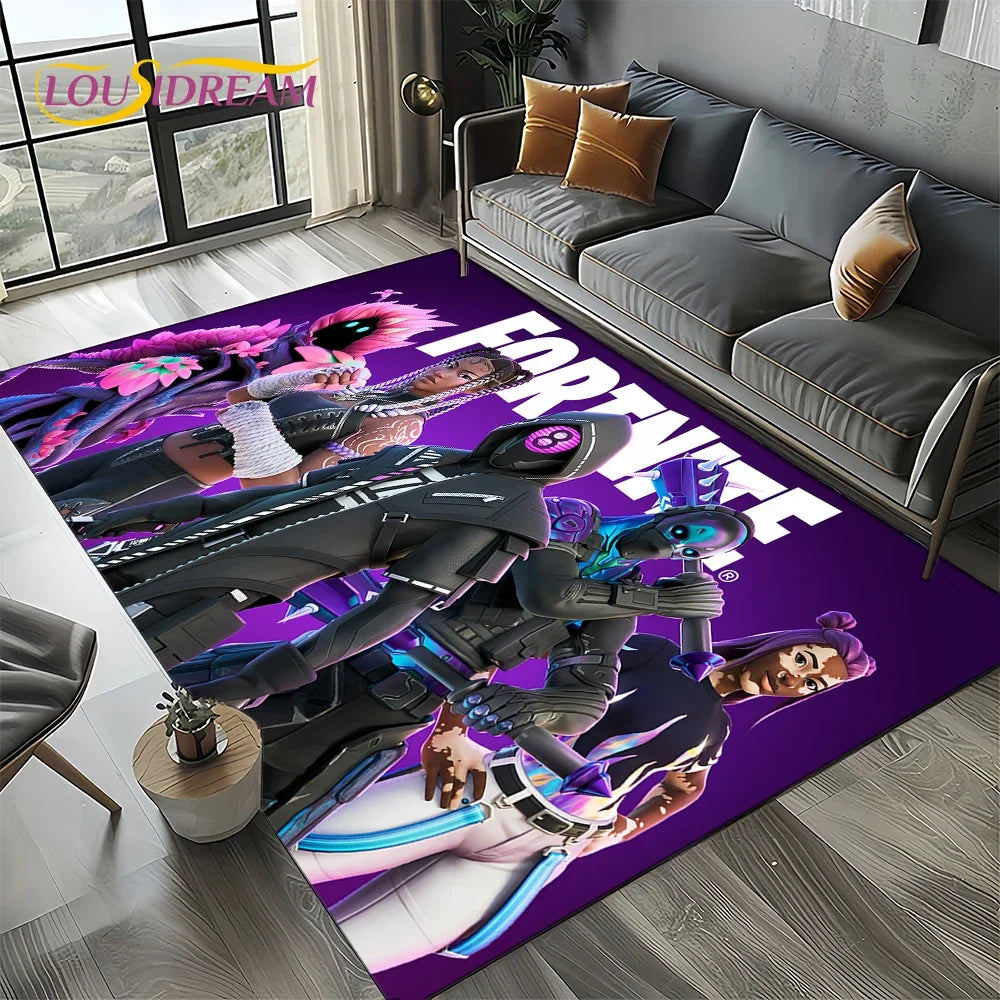 New Style Fortnite-e Cartoon Rug