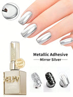 15ML Mirror Silver Metallic Gel Nail Polish