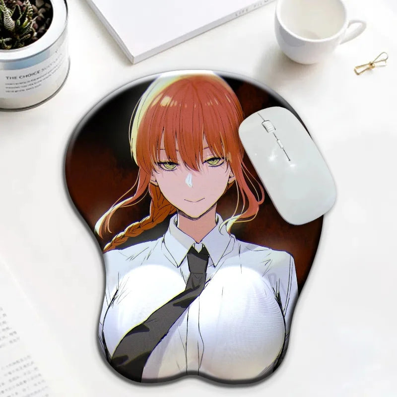Wrist Rest 3D Soft and Smooth Silicone Mouse Pad