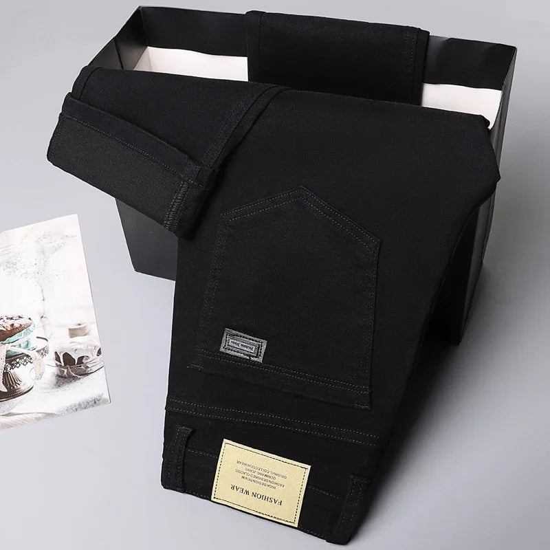 Business Casual Stretch Denim Pants