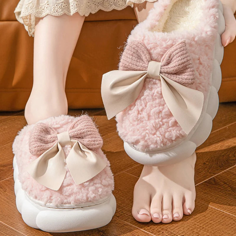 Winter plush Fur Slippers