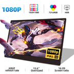ZSUS 15.6-Inch 1920*1080 Portable Monitor 1080P For Laptop