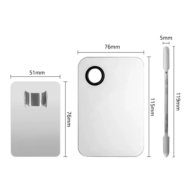 Stainless Steel Cosmetic  Color Palette
