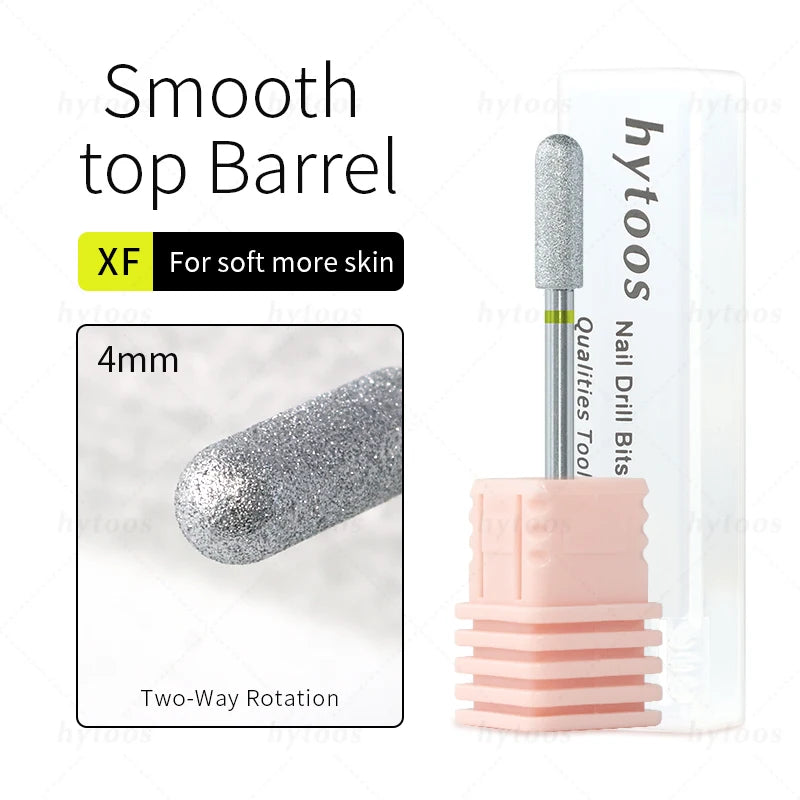 HYTOOS Chrome Diamond Nail Drill Bits