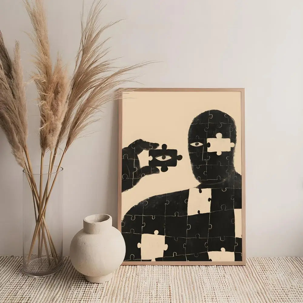 Art R-Retro Abstract Nourishing Soul Poster