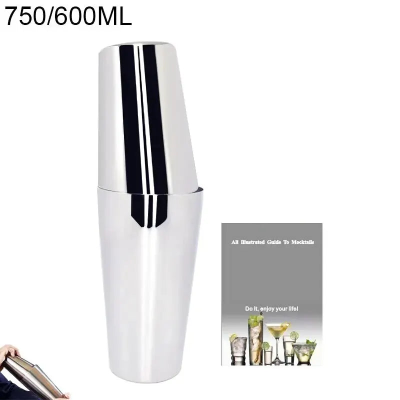 1-6Pcs Cocktail Shaker Set