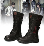 Men's High Top Motorcycle Boots
