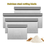 Stainless Steel Scale Cake Scraper