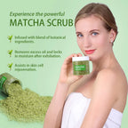 Matcha Green Tea Body Scrub Exfoliating Sea Salt