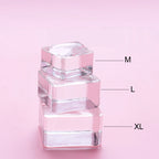 Crystal Glass Eyelash Glue Pallet