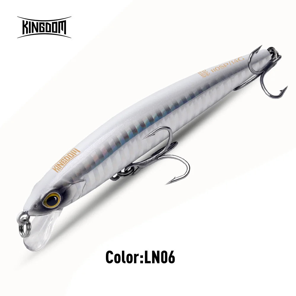 Kingdom Suspending Minnow Fishing Lures