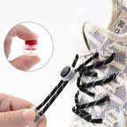 1 Pair Lazy Laces Elastic Snap Lock Shoelaces