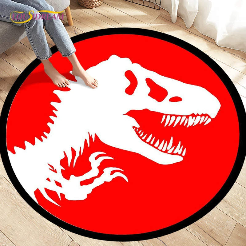 Jurassic Park Cartoon Dinosaur Carpets