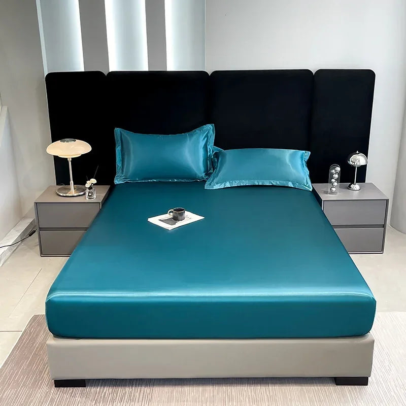 Satin Waterproof Fitted Sheet