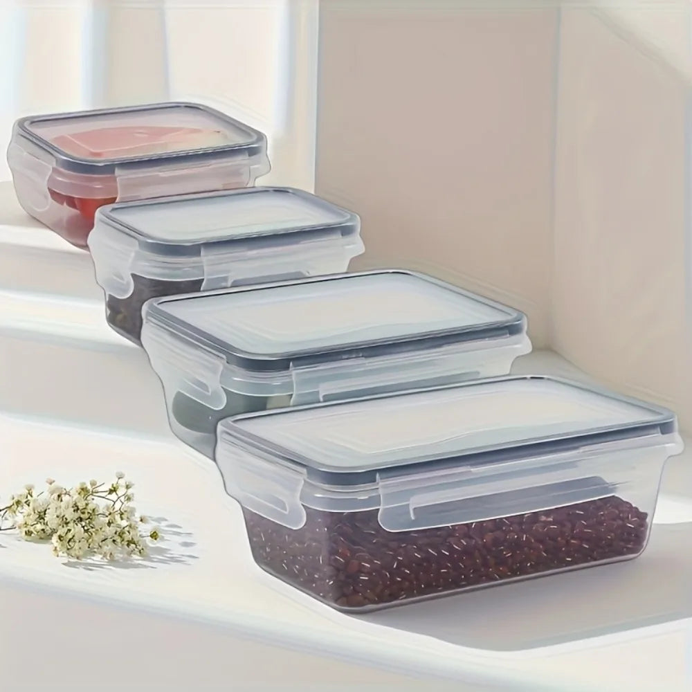 8-PC BPA-Free Airtight Food Containers