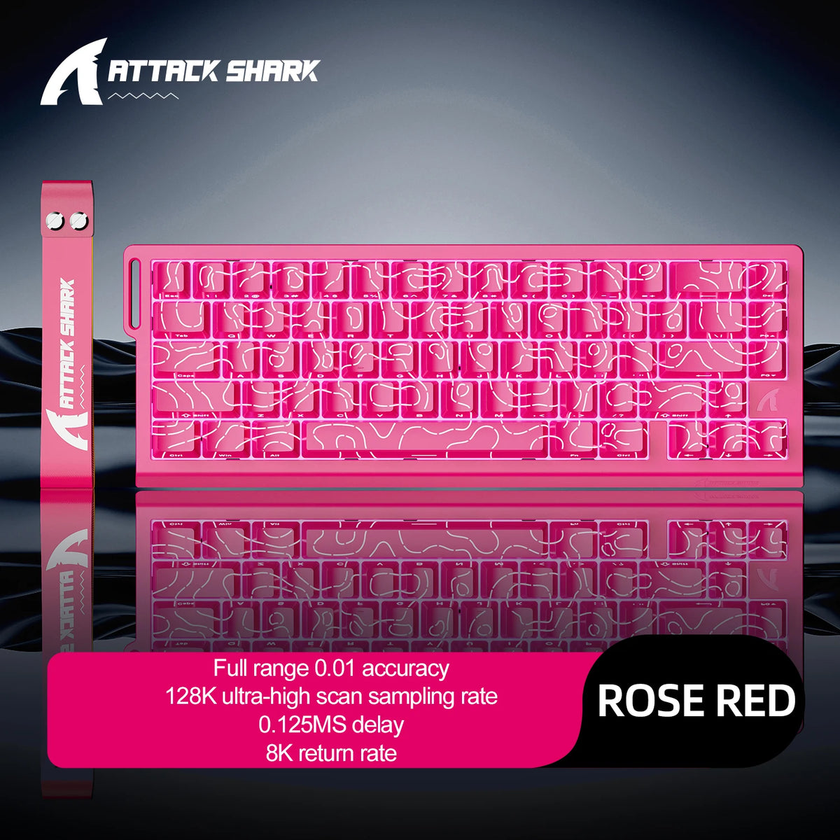 ATTACK SHARK X68HE Magnetic Keyboard