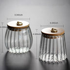 Jar Glass Airtight Canister