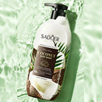 400ml of Gentle Coconut Shower Gel, Rich in Coconut Extract