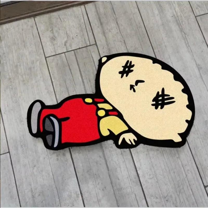 VIKAMA Fun Cartoon Character Rugs