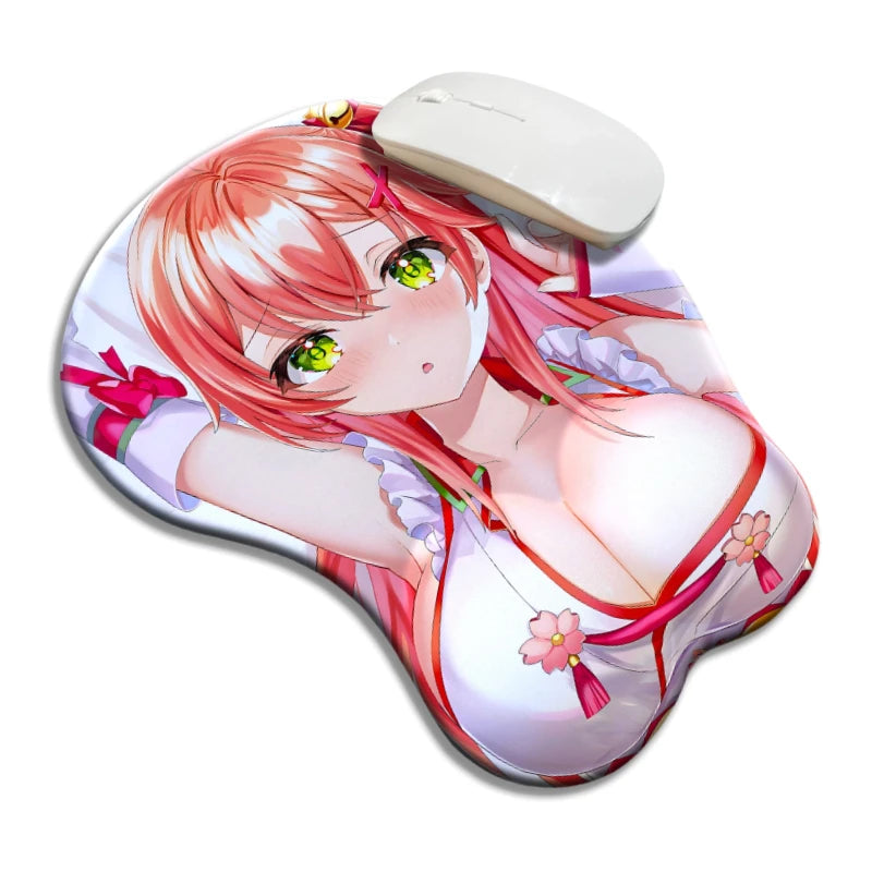 Wrist Rest 3D Soft and Smooth Silicone Mouse Pad
