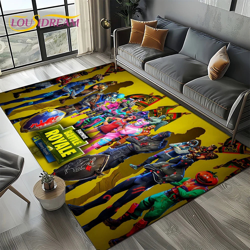 New Style Fortnite-e Cartoon Rug
