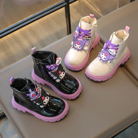 Cute Princess Soft Sole Leather Boots