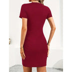 Summer Casual Printed Women's Dress, Comfortable and Versatile, Can Be Worn as an Outer Garment or as a Nightgown.