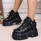 New Casual Platform round toe sneakers