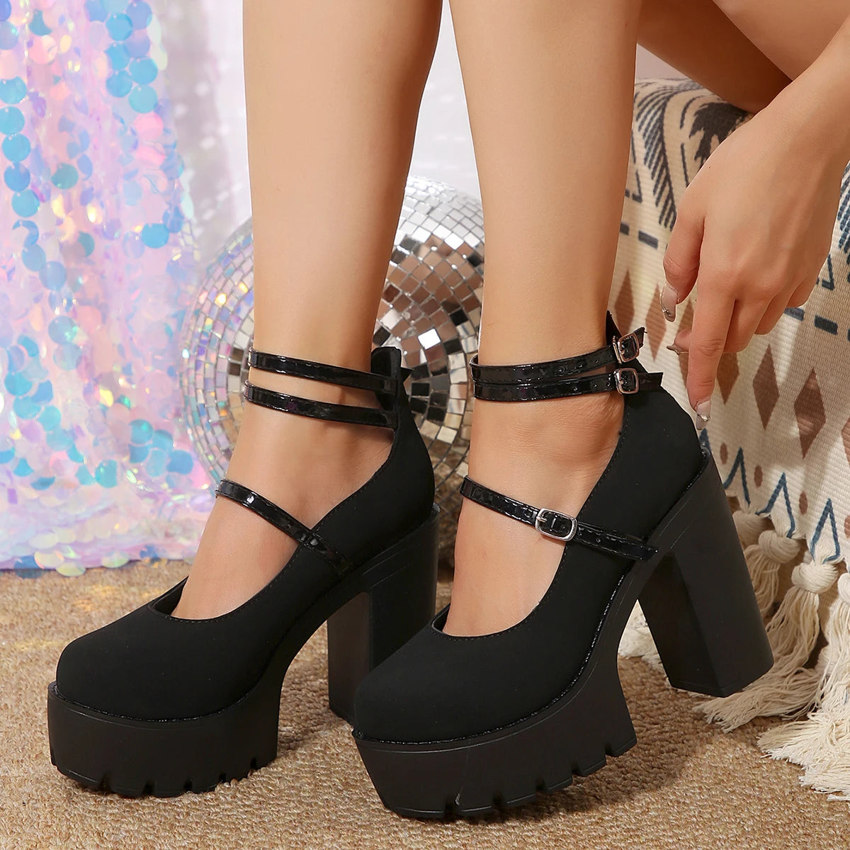 Mary Janes High Heels