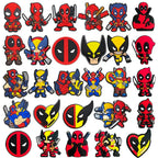 9-28Pcs Hot Toys Cartoon Series Shoe Charms
