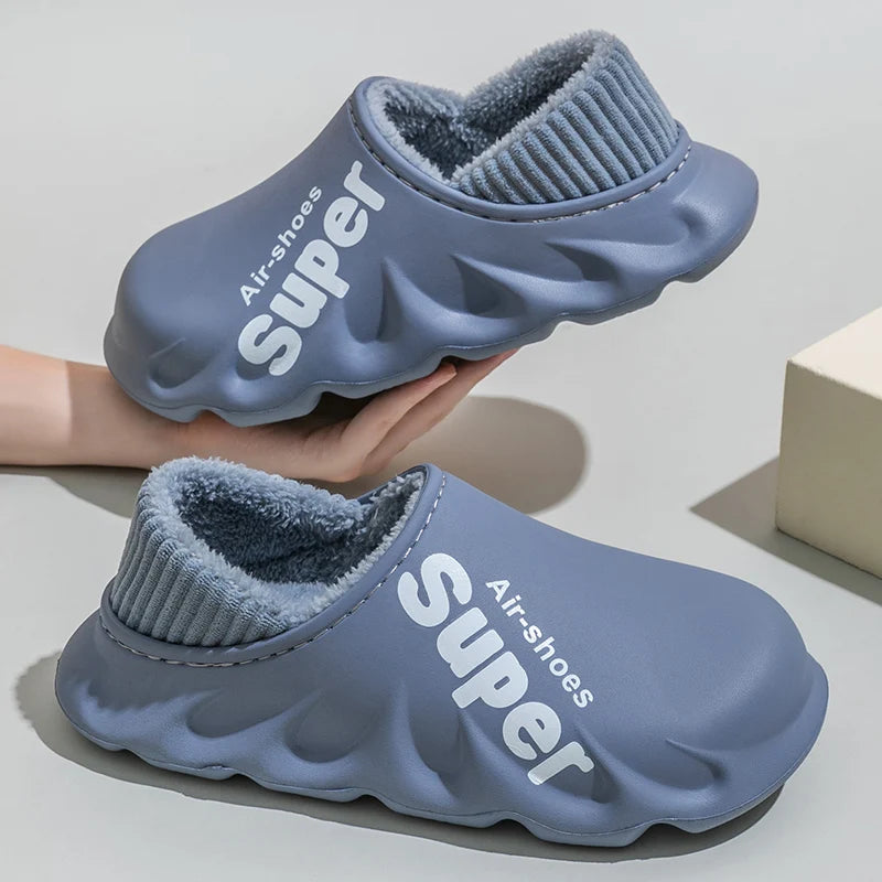 Men Winter Warm House Slippers