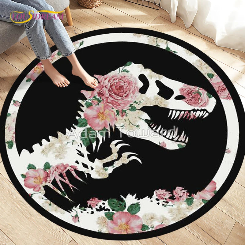 Jurassic Park Cartoon Dinosaur Carpets