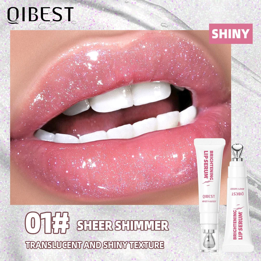 QIBEST Mirror Crystal Jelly Lip Gloss