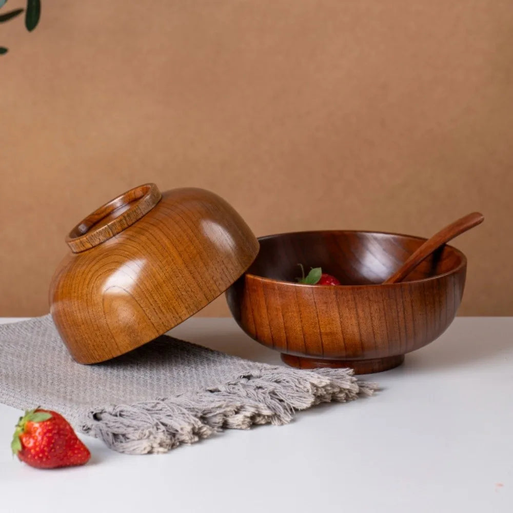 New Japanese Style Wooden Bowls