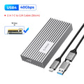ORICO NVMe M.2 SSD Enclosure USB4 40Gbps PCIe3.0x4