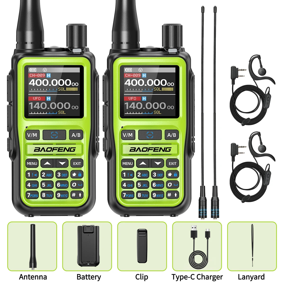 BAOFENG UV-5R Mini Walkie Talkie Multi Band