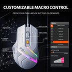 Inphic PG1 PG9 RGB Wired Gaming Mouse Ergonomics 1000Hz