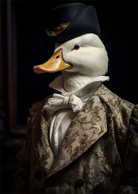 Aristocrat Animals Portrait Posters