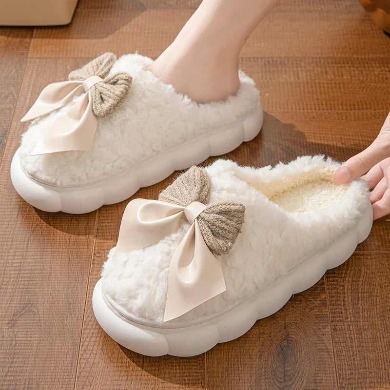 Winter plush Fur Slippers