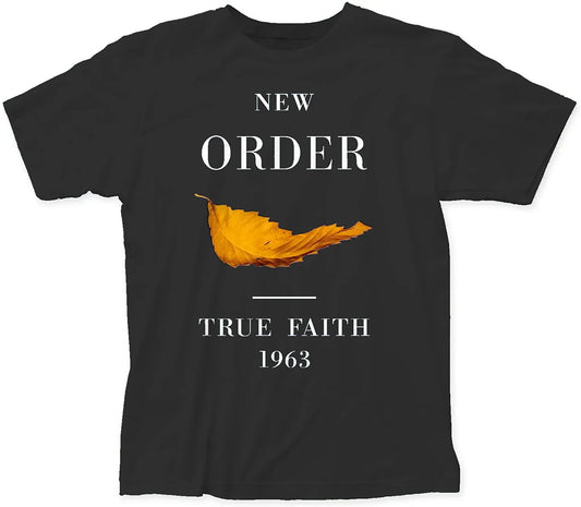 New Order True Faith Fitted Tee Shirt