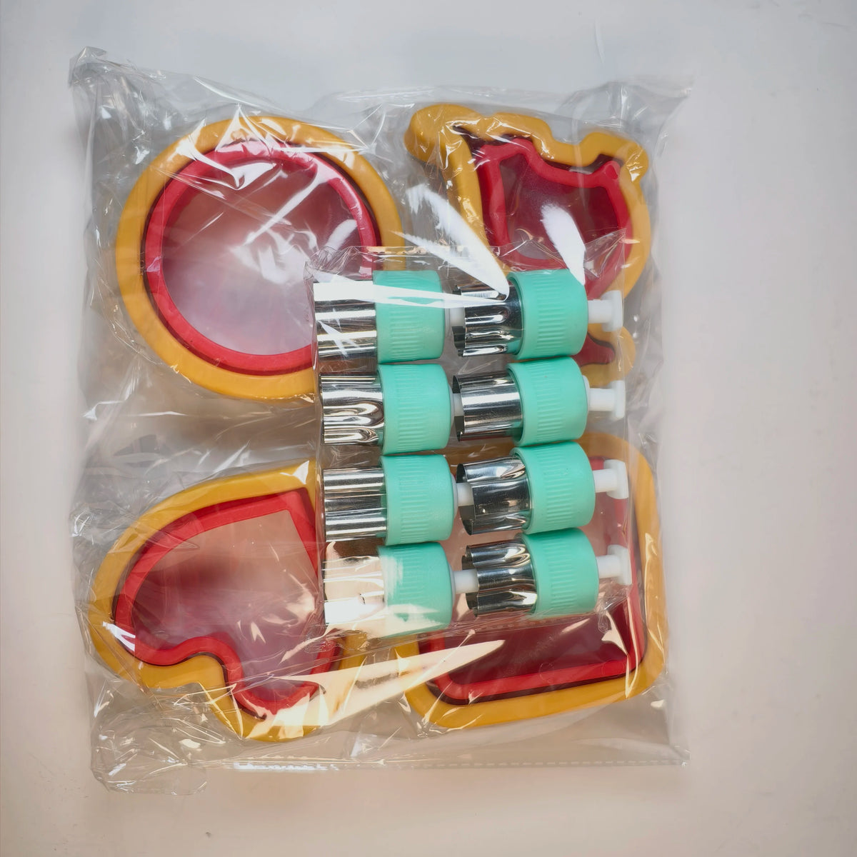 8PCS Press Cookie Cutter Set