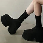 High Heels Chelsea Boots