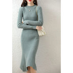 Cashmere Sweater Women's Knitted Dresses